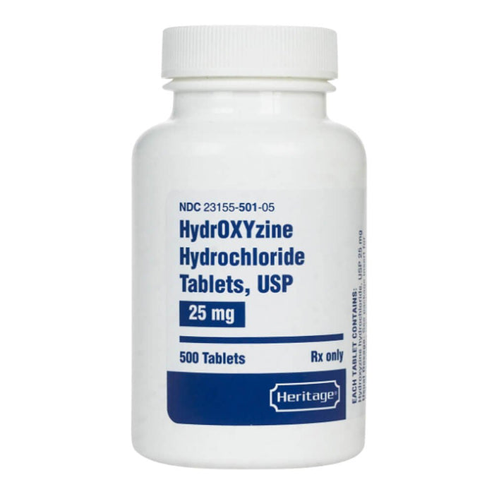 Rx Hydroxyzine HCl Tablets - Jeffers - Animal Health & Wellness > Medicine