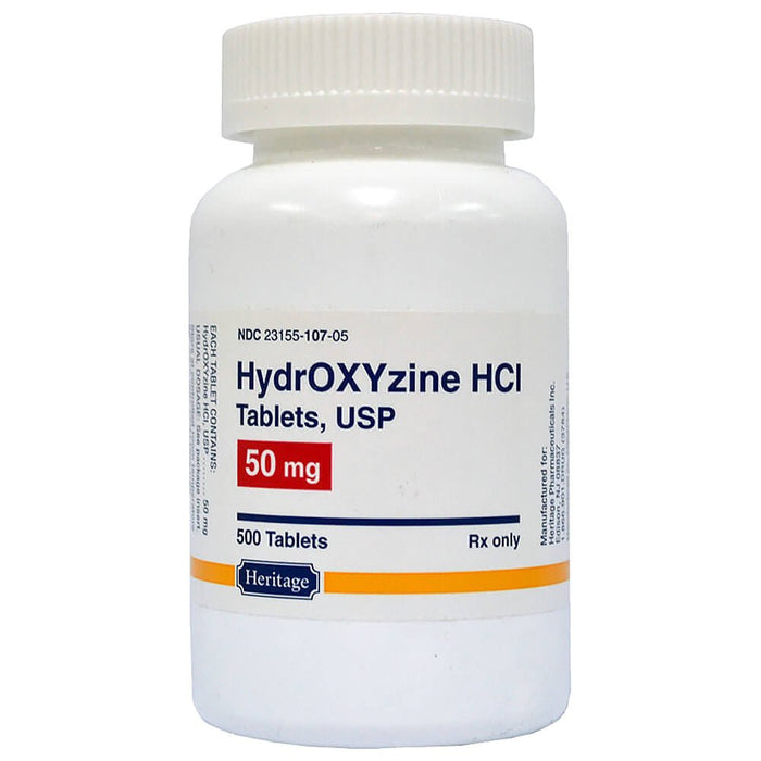 Rx Hydroxyzine HCl Tablets - Jeffers - Animal Health & Wellness > Medicine