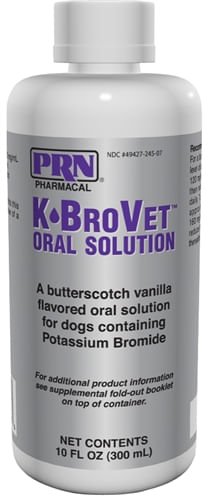 Rx K - BroVet, Oral Solution, 250mg x 10oz, Butterscotch - Vanilla - Jeffers - Animal Health & Wellness > Medicine