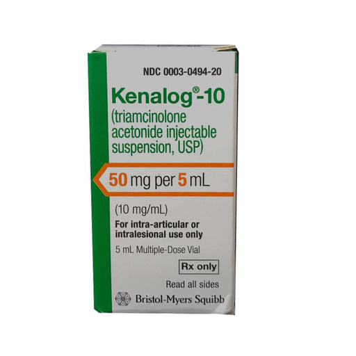 Rx Kenalog Inj, 10mg/ml x 5ml Vial - Jeffers - Animal Health & Wellness > Medicine