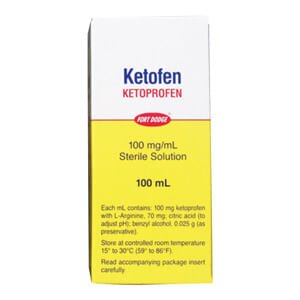 Rx Ketofen Injection - Jeffers - Animal Health & Wellness > Medicine