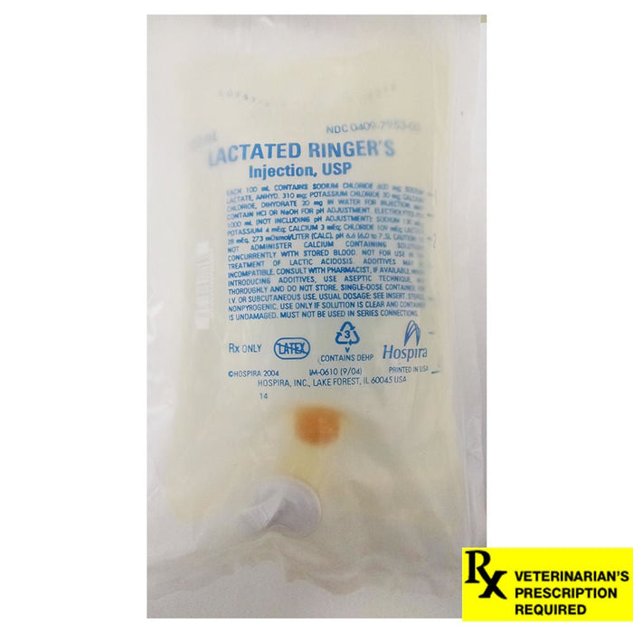 Rx Lactated Ringer's Injection USP - Jeffers - Animal Health & Wellness > Medicine