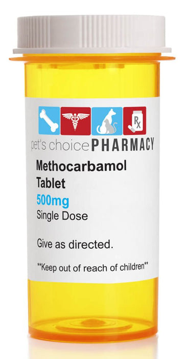 Rx Methocarbamol Tablets - Jeffers - Animal Health & Wellness > Medicine