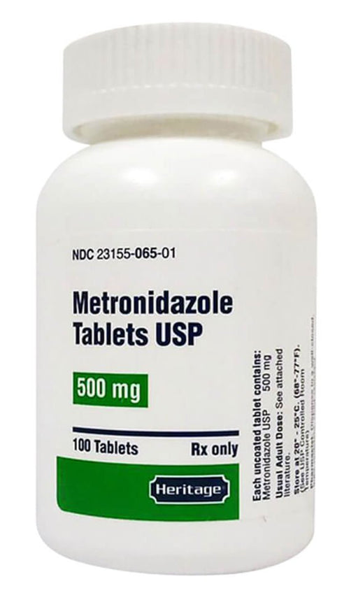 Rx Metronidazole Tablets - Jeffers - Animal Health & Wellness > Medicine