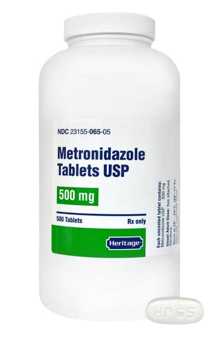 Rx Metronidazole Tablets - Jeffers - Animal Health & Wellness > Medicine