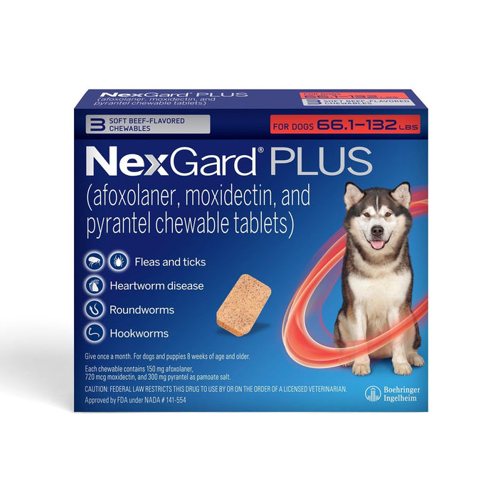 Rx NexGard Plus - Jeffers - Animal Health & Wellness > Medicine