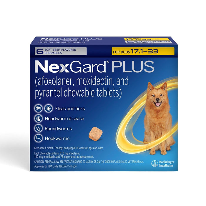 Rx NexGard Plus - Jeffers - Animal Health & Wellness > Medicine