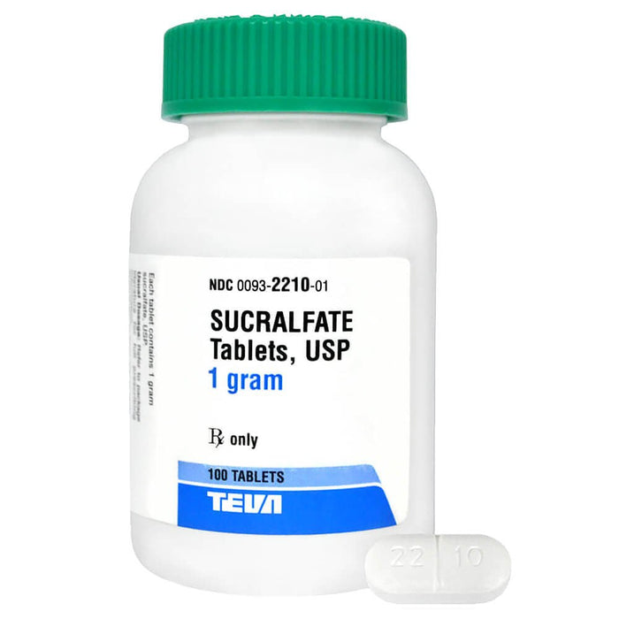 Rx Sucralfate Tablets - Jeffers - Animal Health & Wellness > Medicine