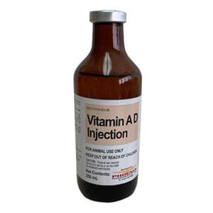 Rx Vitamin AD Injection, 250 mL - Jeffers - Animal Health & Wellness > Medicine