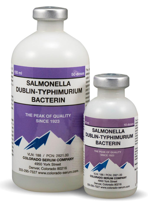 Salmonella Dublin - Typhimurium Bacterin - Jeffers - Animal Health & Wellness > Vaccines