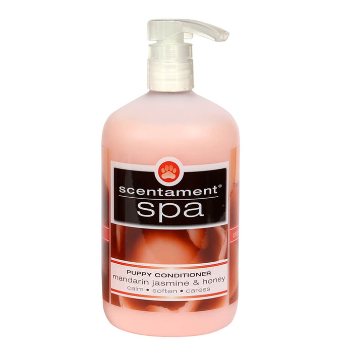 Scentament Spa Mandarine Jasmine Puppy Conditioner, 16 oz - Jeffers - Animal & Pet Supplies > Pet Grooming > Pet Shampoo & Conditioner