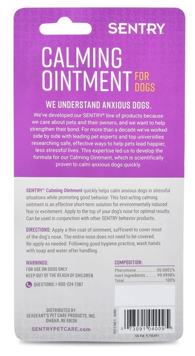 Sentry Good Behavior Calming Ointment for Dogs - Jeffers - Animal Health & Wellness > Animal Health & Wellness