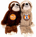 Shake & Squeak Plush Sloth Dog Toy, Assorted - Jeffers - Dog Supplies > Dog Toys