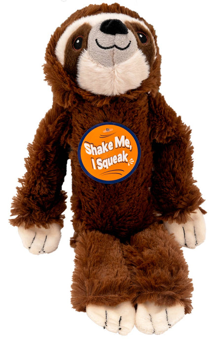 Shake & Squeak Plush Sloth Dog Toy, Assorted - Jeffers - Dog Supplies > Dog Toys