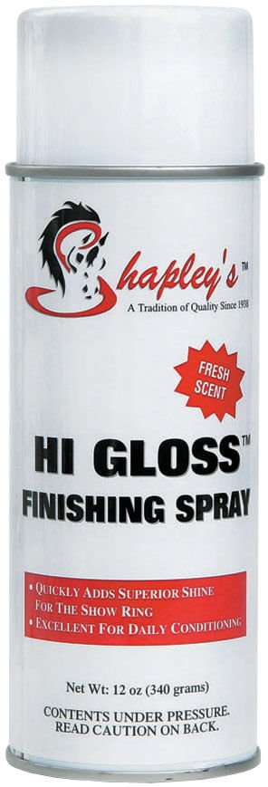 Shapley's Hi Gloss Finishing Spray, 12 oz - Jeffers - Cattle Supplies > Cattle Supplies