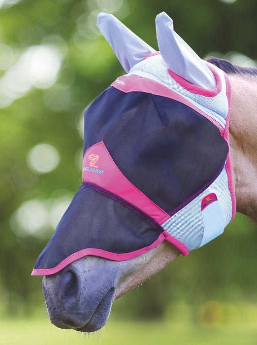 Shires Air Motion Fly Mask w/ Ears & Nose - Jeffers - Horse Supplies > Horse Fly Masks