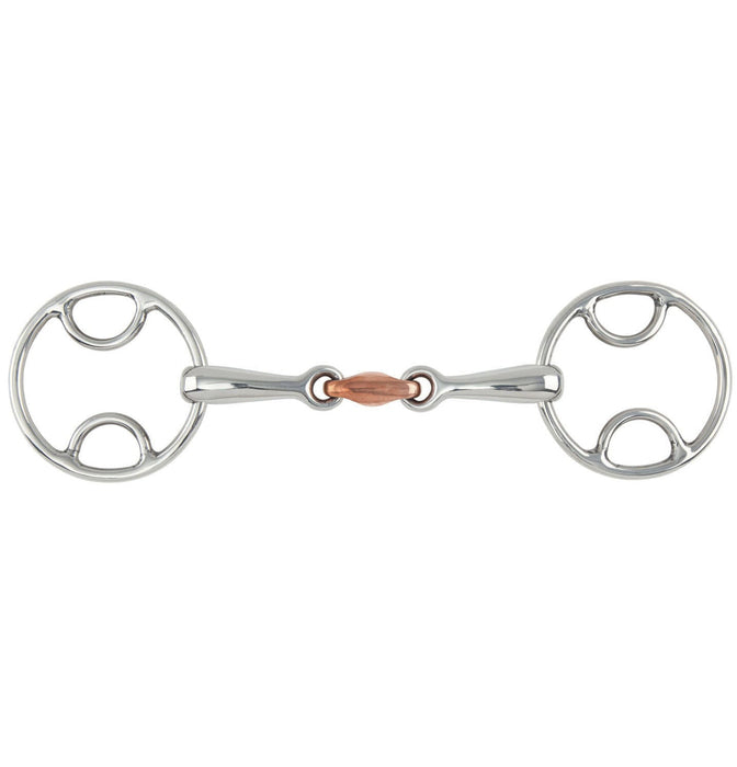 Shires Bevel Bit with Copper Lozenge - Jeffers - Horse Supplies > Horse Tack > Bridle Bits