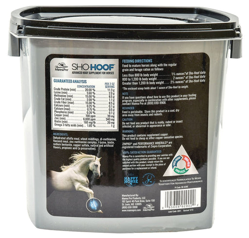 Sho - Hoof®, 5 lb (40 servings) - Jeffers - Animal Health & Wellness > Vitamins & Supplements