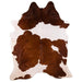 Showman Brown & White Natural Cowhide Rug, Large - Jeffers - Home Goods & Gifts > Home Decor and Candles for Home Improvement