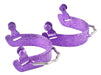 Showman Glitter Epoxy Aluminum Bumper Spurs - Jeffers - Horse Supplies > Horse Tack > Stirrups