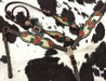 Showman Hand Painted Rose Tack Set - Jeffers - Horse Supplies > Horse Tack > Tack Sets