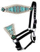 Showman Navajo & Rhinestone Bronc Halter - Jeffers - Horse Supplies > Horse Tack > Horse Halters