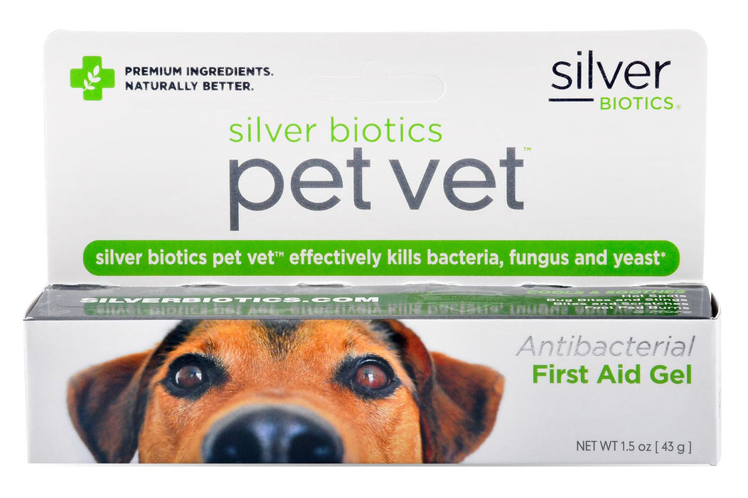 Silver Biotics Pet Vet Antibacterial First Aid Gel - Jeffers - Animal Health & Wellness > Medical Supplies