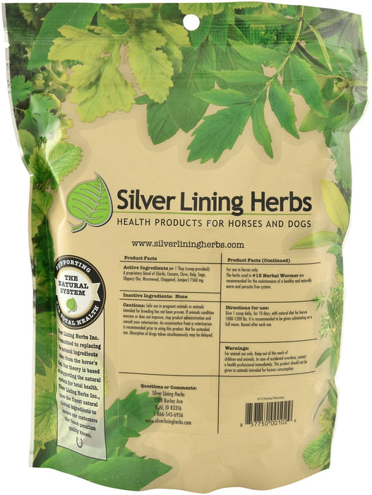 Silver Lining Herbs Herbal Wormer for Horses - Jeffers - Animal Health & Wellness > Medicine