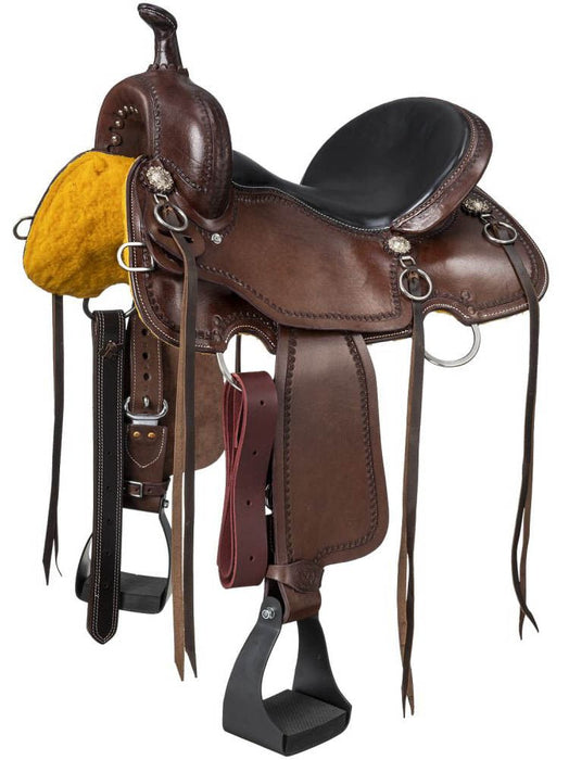 Silver Royal Durango Trail Saddle - Jeffers - Horse Supplies > Horse Tack > Saddles