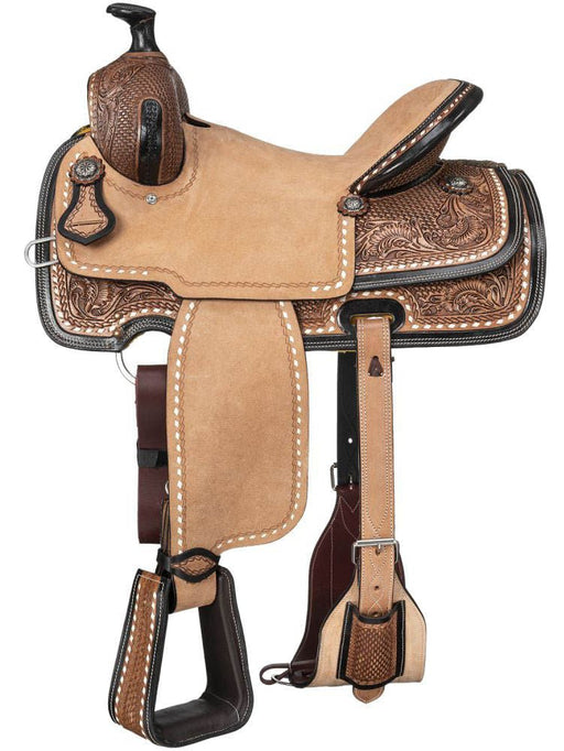 Silver Royal Youth Gunnison Roper Saddle - Jeffers - Horse Supplies > Horse Tack > Saddles