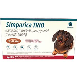 Simparica Trio Chewable Tablets - Jeffers - Animal Health & Wellness > Flea & Tick Control