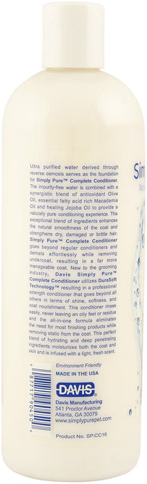 Simply Pure Complete Conditioner - Jeffers - Animal & Pet Supplies > Pet Grooming > Pet Shampoo & Conditioner