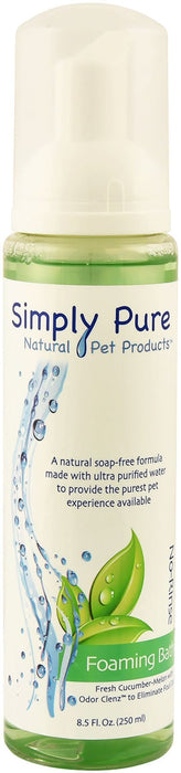 Simply Pure Foaming No - Rinse Bath - Jeffers - Animal & Pet Supplies > Pet Grooming > Pet Shampoo & Conditioner