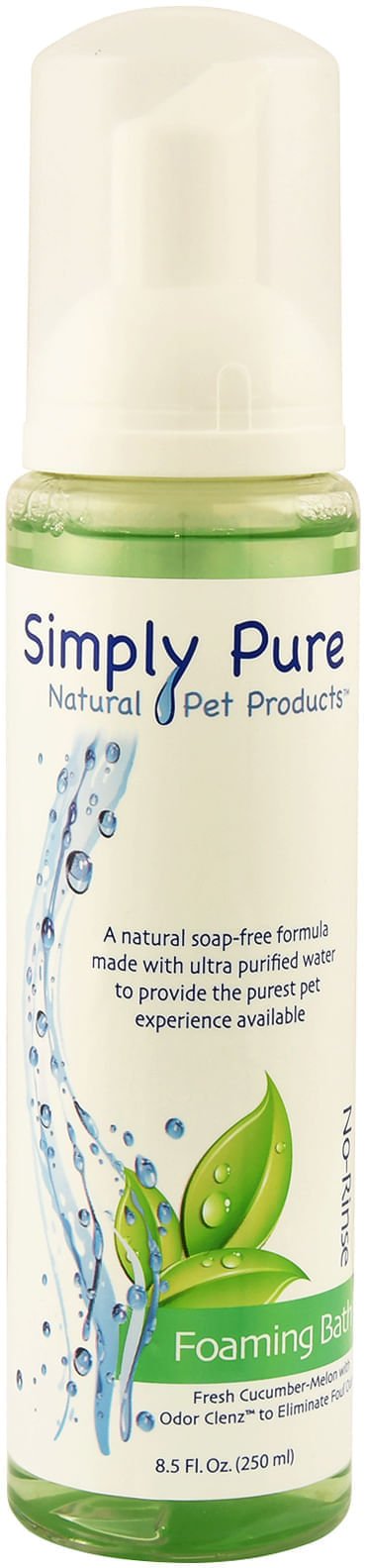 Simply Pure Foaming No - Rinse Bath - Jeffers - Animal & Pet Supplies > Pet Grooming > Pet Shampoo & Conditioner