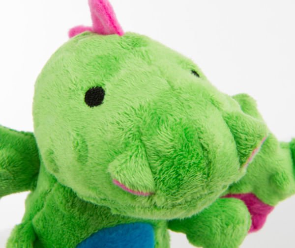 Skinny Green Dragon Dog Toy, Large - Jeffers - Dog Supplies > Dog Toys