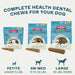 Smartmouth 7 - in - 1 Dental Chews for Dogs, S/M, 14 ct - Jeffers - Dog Supplies > Dog Treats > Chews