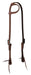 Smarty x Synergy Latigo Lined Oil Harness Leather Headstall, 3/4', Sliding Ear - Jeffers - Horse Supplies > Horse Tack > Bridles & Headstalls