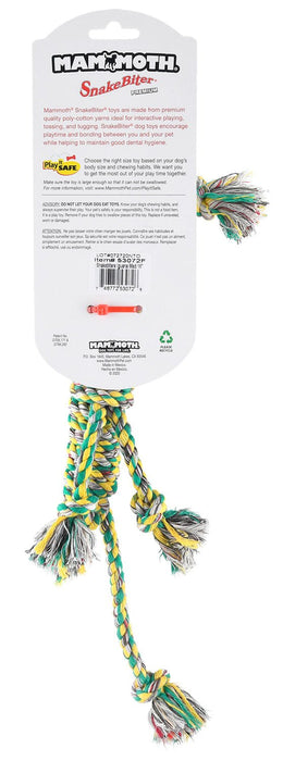 SnakeBiter Iguana Premium Rope Toy - Jeffers - Dog Supplies > Dog Toys