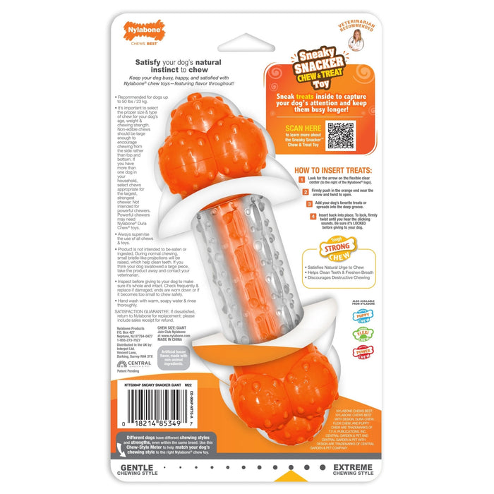 Sneaky Snacker Dog Treat Toy, Bacon - Jeffers - Dog Supplies > Dog Toys