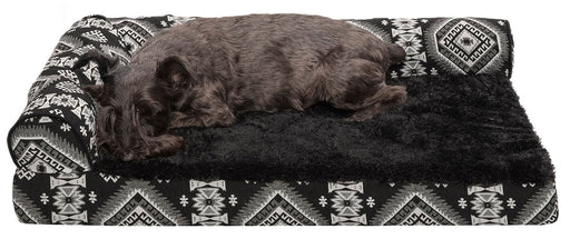 Southwest Kilim Orthopedic Chaise, Large - Jeffers - Dog Supplies > Dog Beds