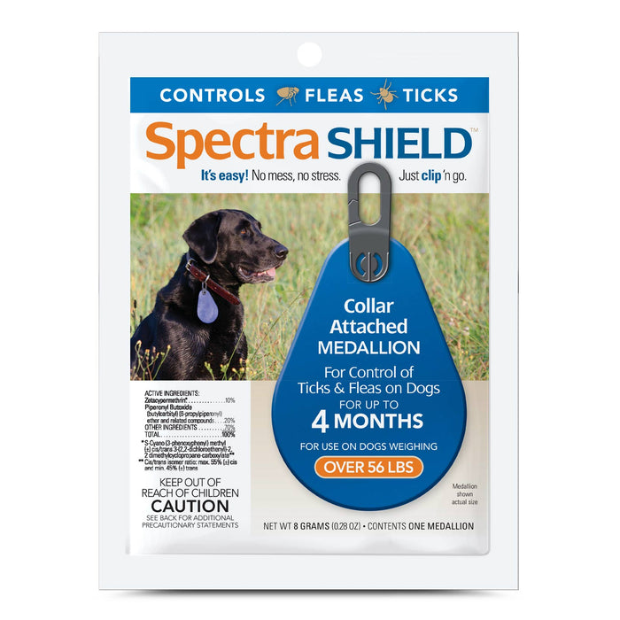 Spectra Shield Collar Medallion for Dogs - Jeffers - Animal Health & Wellness > Flea & Tick Control