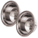 Stainless Steel Embossed Wide - Lip Bowls - Jeffers - Animal & Pet Supplies > Pet Bowls, Feeders & Waterers