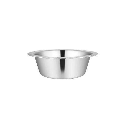 Stainless Steel Embossed Wide - Lip Bowls - Jeffers - Animal & Pet Supplies > Pet Bowls, Feeders & Waterers