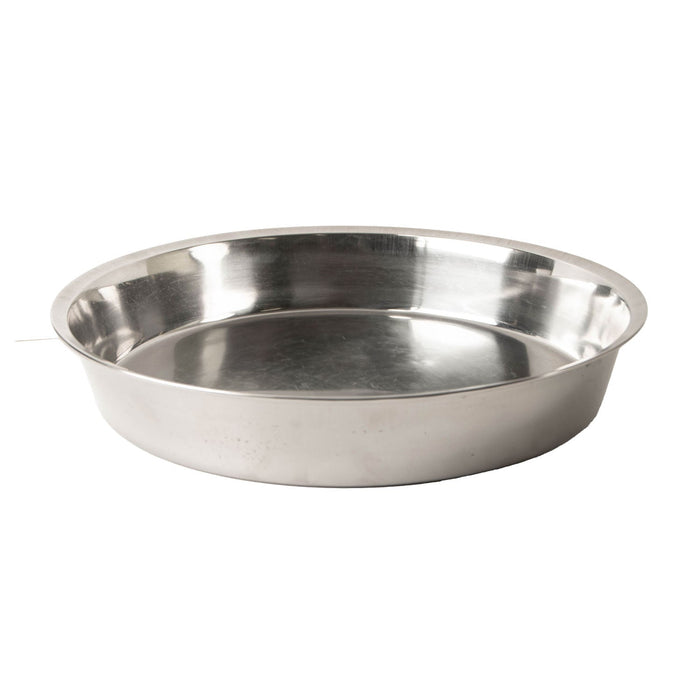 Stainless Steel Puppy Pans - Jeffers - Animal & Pet Supplies > Pet Bowls, Feeders & Waterers