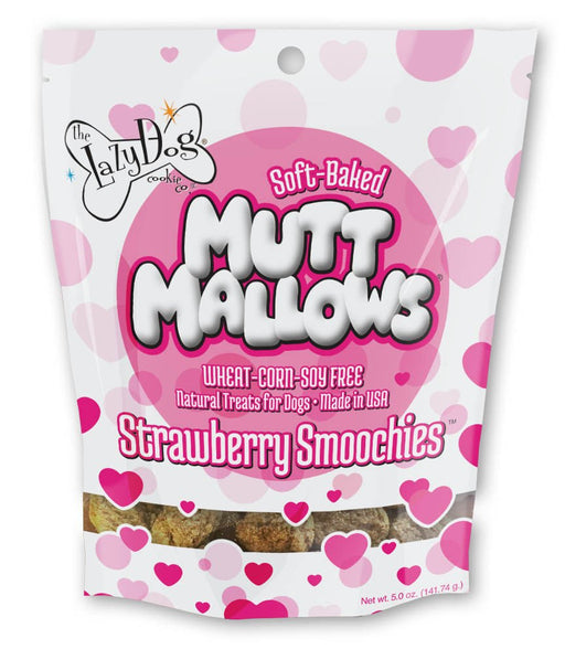 Strawberry Smoochies Mutt Mallows - Jeffers - Dog Supplies > Dog Treats > Biscuits & Baked Treats