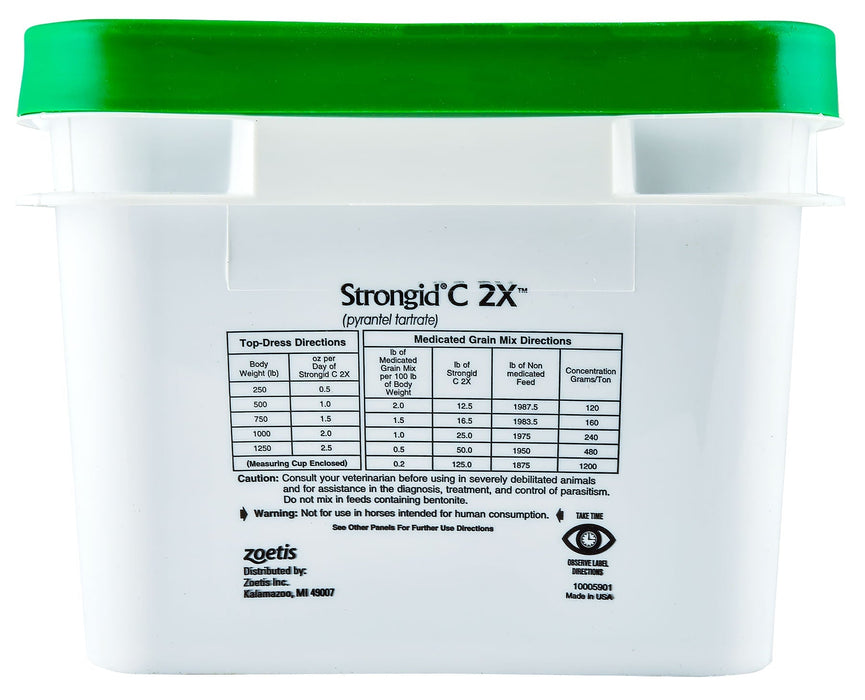 Strongid C 2X Concentrated Daily Equine Anthelmintic - Jeffers - Animal Health & Wellness > Medicine