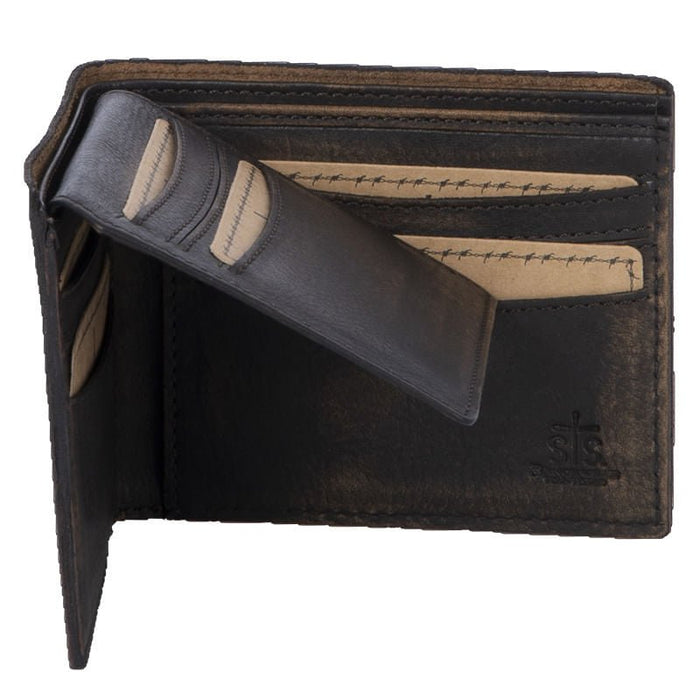 STS Pony Express Mens Bifold Wallet - Jeffers - Men > Men's Caps, Belts, Buckles