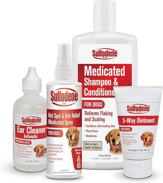 Sulfodene Medicated Hot Spot and Itch Relief, 8 oz - Jeffers - Animal Health & Wellness > Skin & Coat Care