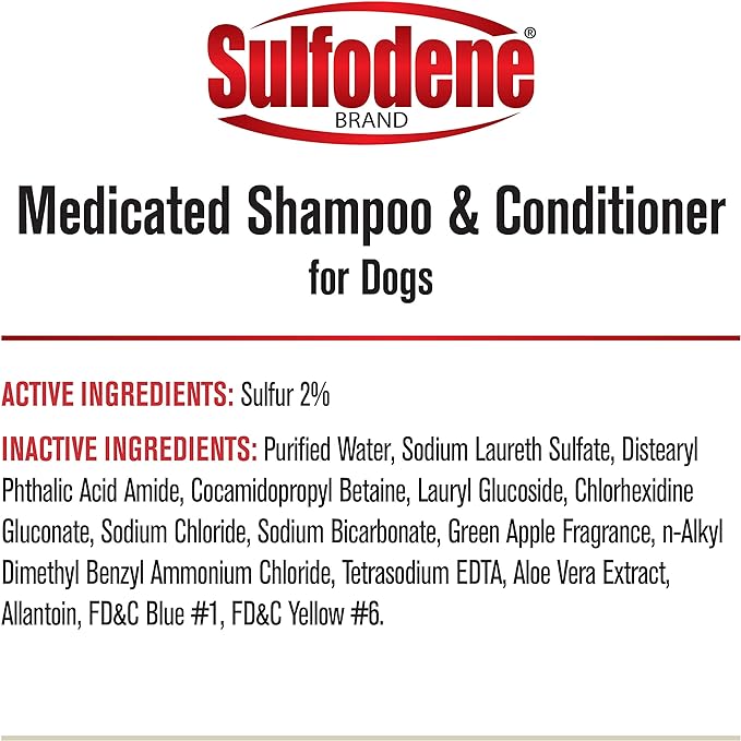 Sulfodene Medicated Shampoo & Conditioner for Dogs - Jeffers - Animal & Pet Supplies > Pet Grooming