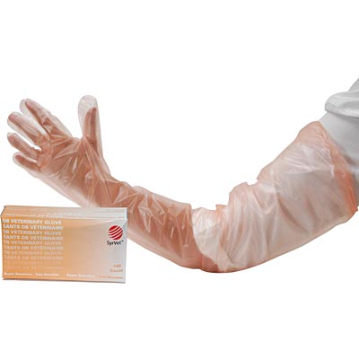 Super - Sensitive Shoulder Gloves, Box of 100 - Jeffers - Animal Health & Wellness > Medical Supplies